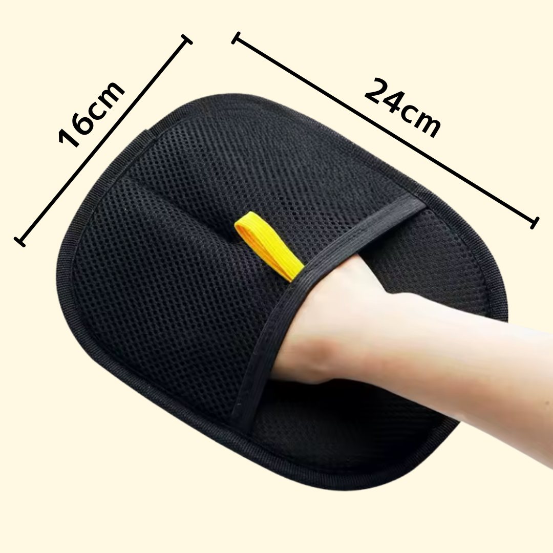 らくらく抜け毛グローブ