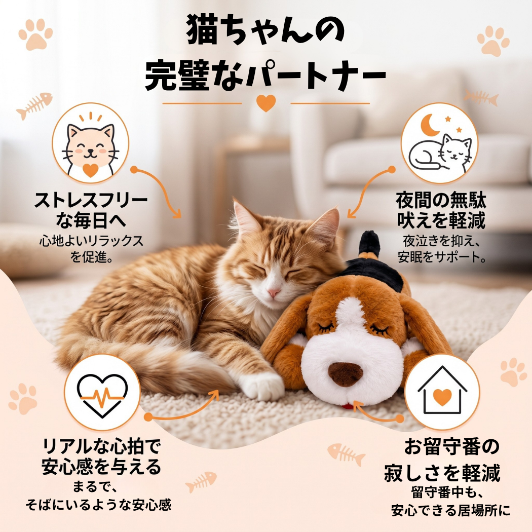すやすや心音ぬいぐるみ