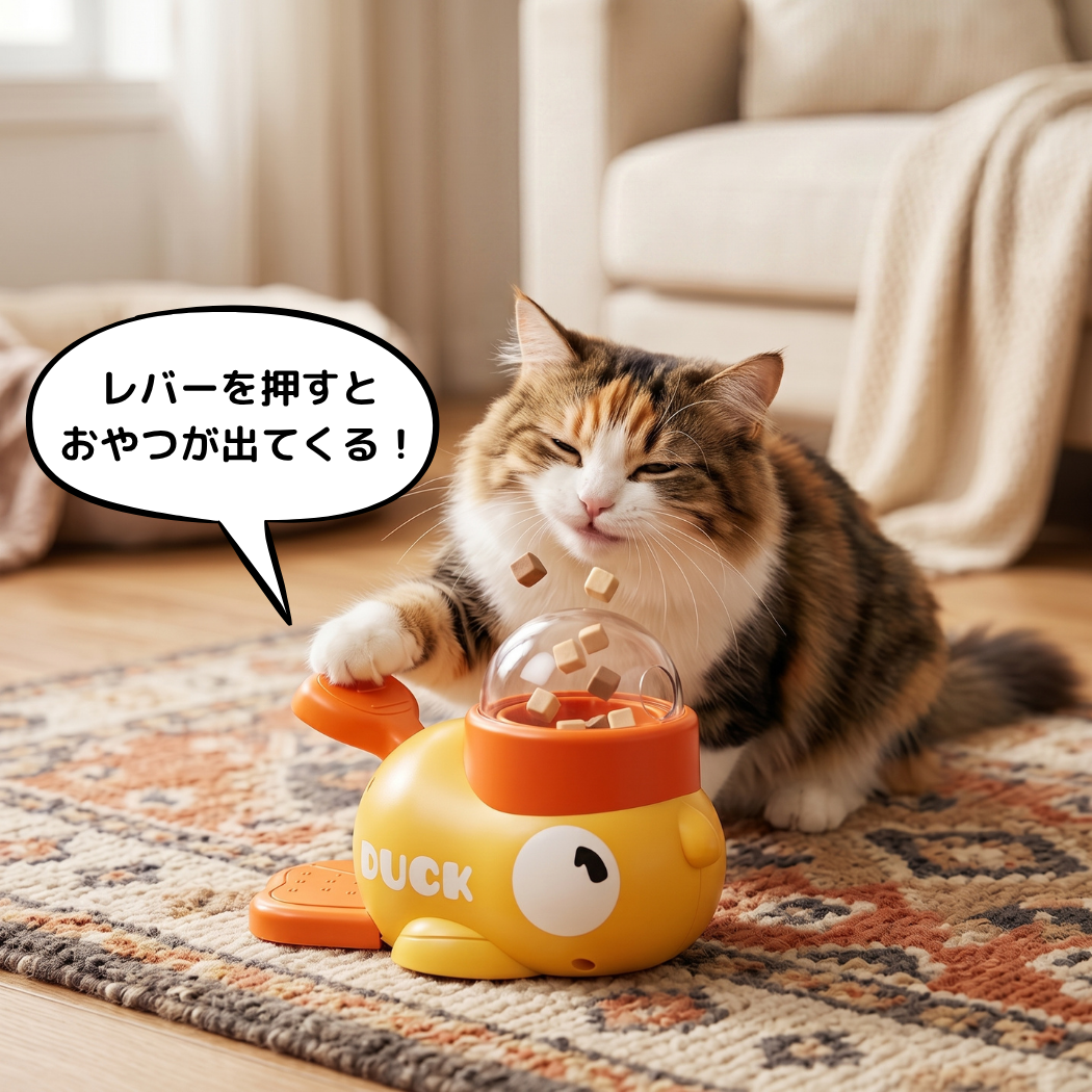🐥 ポンっとおやつダック