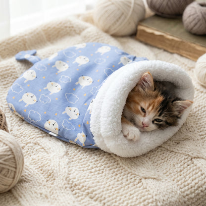 猫が落ち着くトンネルベッド