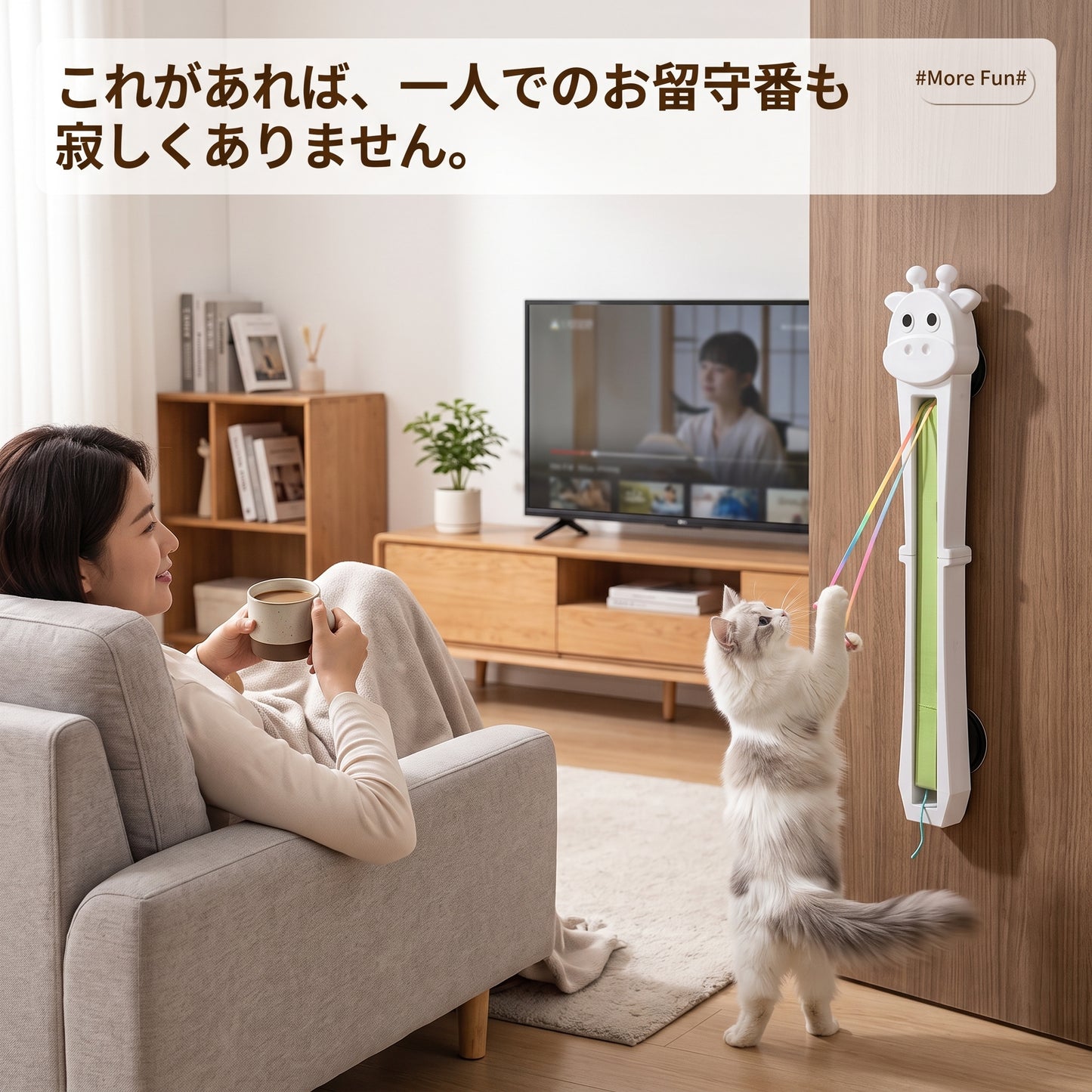 ひとり遊びじゃらし