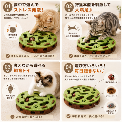 森の冒険！迷路ボード